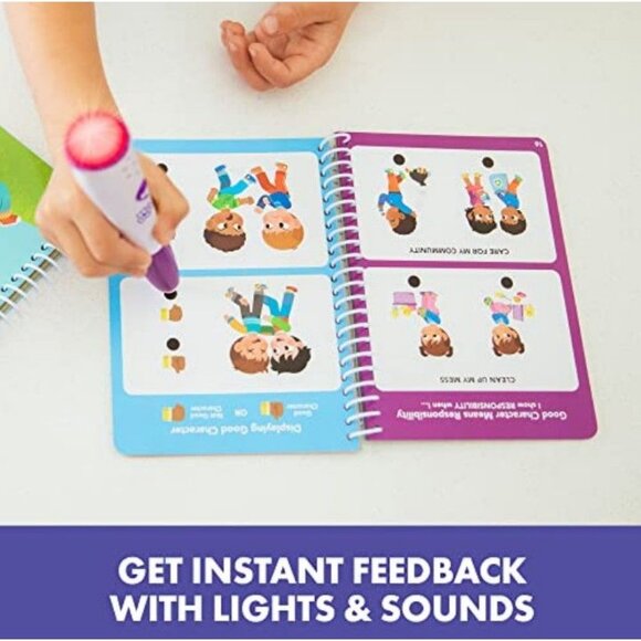 Educational Insights Hot Dots Feelings & Friendships Social Learning Workbooks - Picture 6 of 13